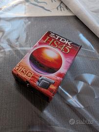 TDK HS45 VHS-C PAL SECAM nuova sigillata