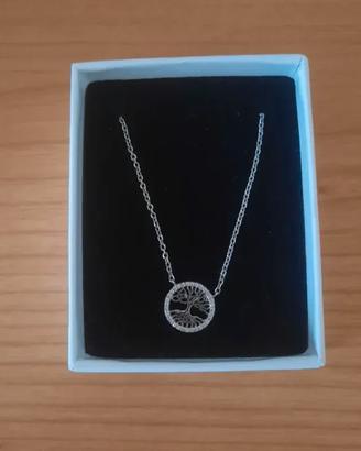 Collana con albero della vita