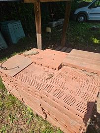 piastrelle plastica giardino 