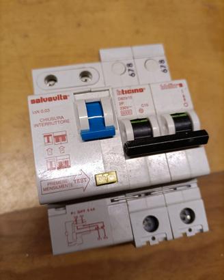 magnetotermico differenziale Bticino