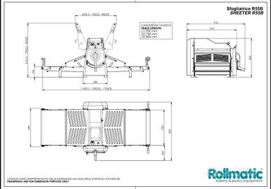 Sfogliatrice professionale ROLLMATIC