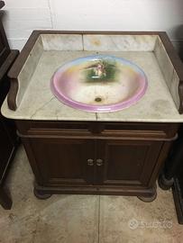Mobile Lavabo Antico in legno 