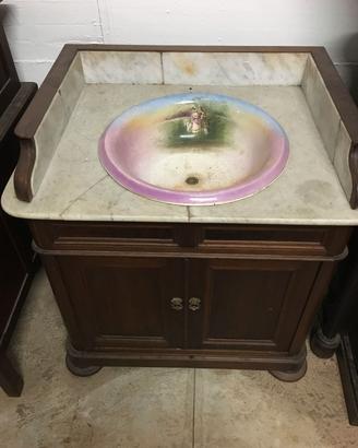 Mobile Lavabo Antico in legno 