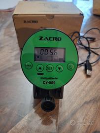 Dispensatore automatico mangime acquario 