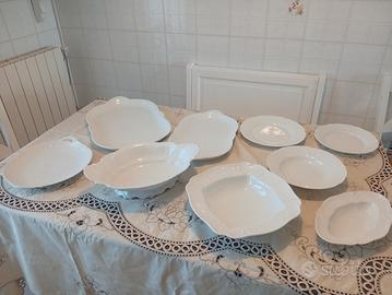 servizio Rosenthal sanssouci in porcellana bianca 