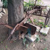 aratro anni '50 completo x arredo giardino