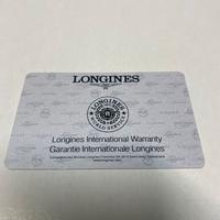 Card garanzia Longines