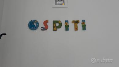 lettere THUN in legno