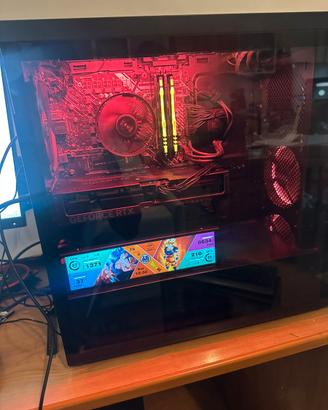 HP Omen 40L Gaming PC+monitor