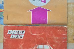 FIAT 128  LIBRETTI USO MANUTENZIONE E MANUALE UTEN