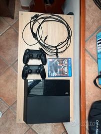 Playstation 4 + 2 controller + 1 gioco