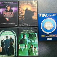 film dvd Matrix Reloaded Revolution Batman Begins 