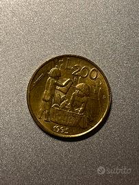 200 lire san marino 1995