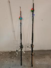 canne pesca siluro cat fish