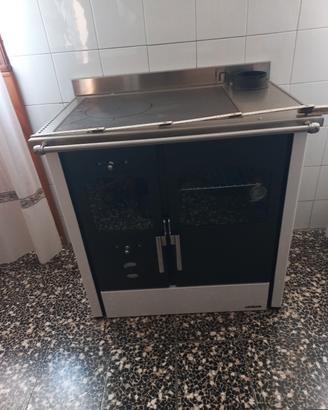 stufa a legna con forno