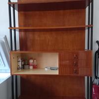 libreria vintage stile scandinavo
