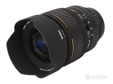 Obiettivo Sigma AF 15-30 per Nikon