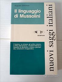 Libro Il linguaggio di Mussolini
