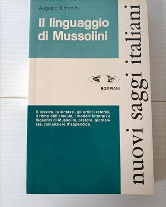 Libro Il linguaggio di Mussolini