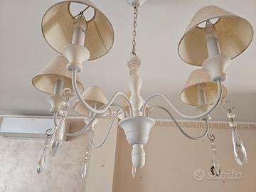 Lampadario shabby