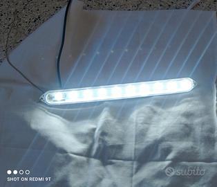 luci led + mini pompa per acquario 