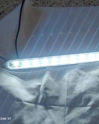 luci led + mini pompa per acquario 