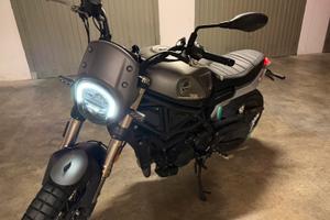 Benelli leoncino 800 trail grigio