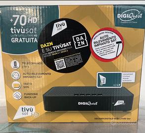 Decoder Tivusat  DIGIQUEST Q10  NUOVO