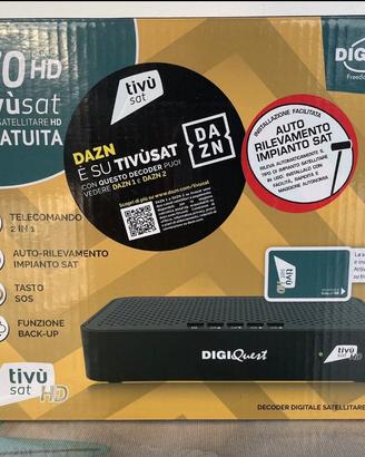 Decoder Tivusat  DIGIQUEST Q10  NUOVO