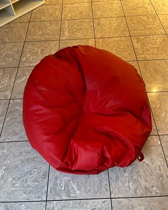 Pouf rosso