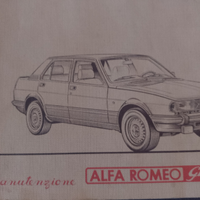 Manuale uso Alfa Romeo Giulietta 1981