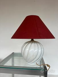 Lampada ceramica design attribuita a tommaso barbi