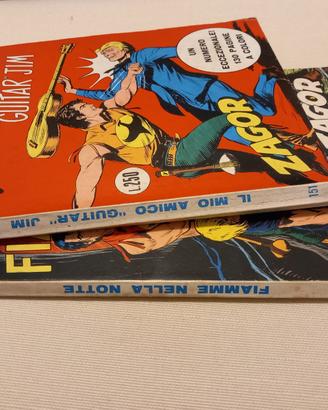Zagor: Albi Zenith Gigante 121/1971 e 151/1973