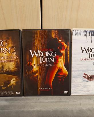 Film horror - Wrong turn 2 - 3 - 4 