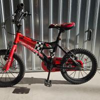 Bicicletta ruota 14. Bambini fino a 6 anni.