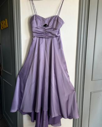 Abito elegante lungo lilla PINKO