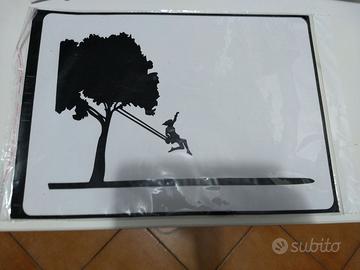 Adesivo in Vinile Nero x MacBook - Stickers/Decals