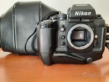 MACCHINA FOTOGRAFICA NIKON F4 e NIKON FA