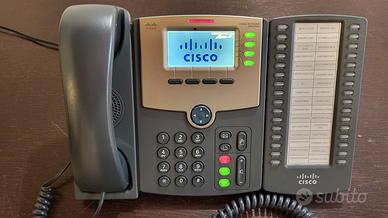 Telefono IP Cisco SPA504G + Modulo Espansione SPA5
