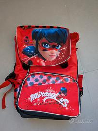zaino scuola Miracolous ladybug 