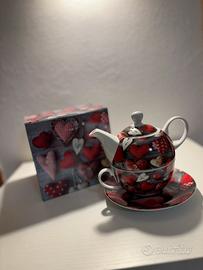 Set teiera con tazza