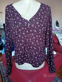 Blusa maniche lunghe 
