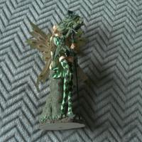 Fata di ceramica usata da collezione