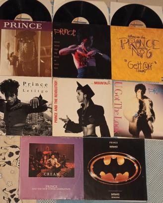 Lotto 8 x Vinile 12 PRINCE AND THE NEW GENERATION