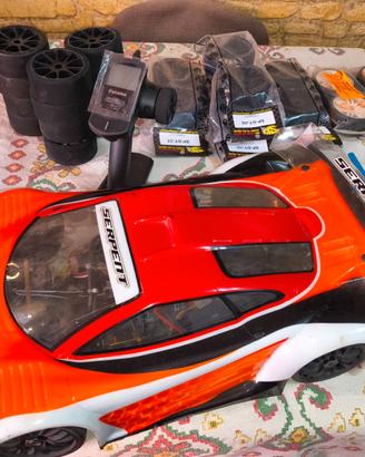 Serpent GTe 1/8 4wd rtr completa di tutto
