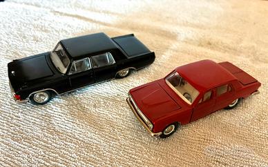 Volga  Gaz 24 e ZIL 117. Scala 1/43 Anno 1978