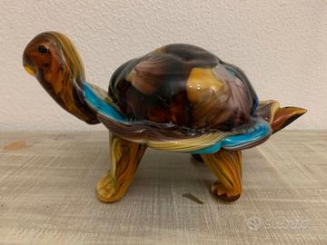 Scultura vetro di Murano tartaruga