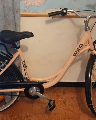 Bicicletta Donna WEG rosa