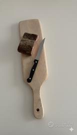 Tagliere artigianale con legno di faggio