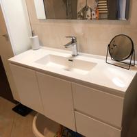 Mobile bagno piu lavabo e specchio con applique